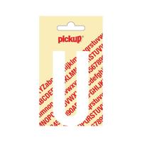 Deco letter u nobel wit 90 mm Pickup - Pickup - thumbnail
