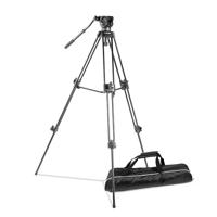 walimex pro EI-9901 Pro videostatief met opbergtas en snelwisselplaat, 134 cm - thumbnail