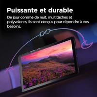 Lenovo Tab M9 Tablet touchscreen 9 inch HD (MediaTek Helio G80, 8 kernen, 4 GB RAM, 64 GB eMMC, Android 12, WiFi + Bluetooth), transparante beschermhoes - grijs - thumbnail