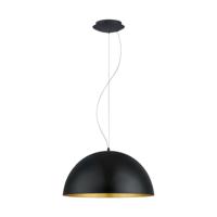 Eglo HanglampGaetano 1 53cm zwart - goud - 94936 - thumbnail
