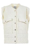 Maicazz Remi Wi25.65.204 Vest Offwhite Gold - thumbnail