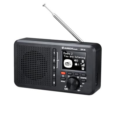 Albrecht DR 86 Radio DAB+, VHF (FM) Oplaadbaar Zwart Albrecht DR 86 Radio DAB+, VHF (FM) Oplaadbaar Zwart