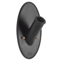 KS Verlichting VlaggenstokhouderOval zwart - 5893K4 - thumbnail