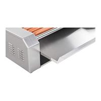 Hotdog Grill - 7 rollers - Roestvrij staal - thumbnail