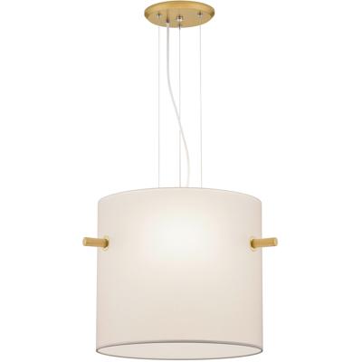 LED Hanglamp - Hangverlichting - Trion Coleno - E27 Fitting - Rond - Mat Goud - Aluminium