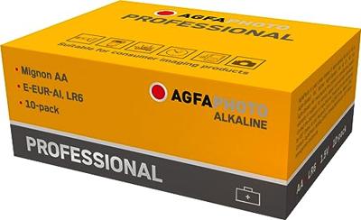 AgfaPhoto Professional AA batterij (penlite) Alkaline 1.5 V 10 stuk(s)