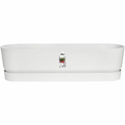 Oval Planter Greenville - Plastic - Ø70 - bladgroen