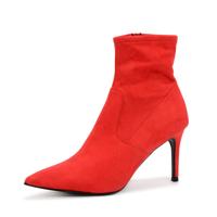 Steve Madden Lava rode enkellaars-40 - thumbnail