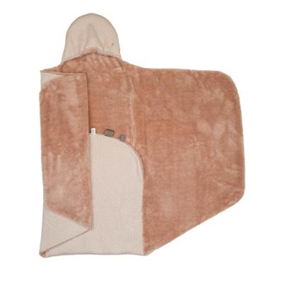 Snoozebaby wikkeldeken 90x110 cm Milky Rust