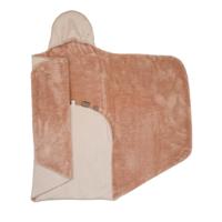 Snoozebaby wikkeldeken 90x110 cm Milky Rust - thumbnail