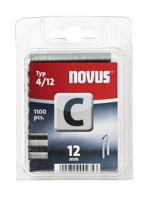 Novus Smalrug nieten C 4/12 | 1000 stuks - 042-0389 042-0800 - thumbnail