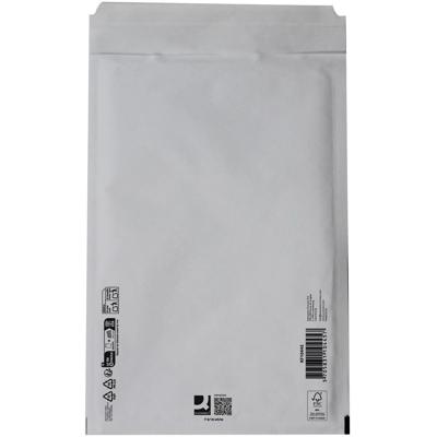 Q-CONNECT luchtkussenenveloppen, wit, 6-F, 240 x 350 mm, doos van 100 stuks