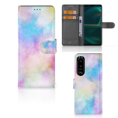 Hoesje Sony Xperia 5III Watercolor Light | Portemonnee hoesje
