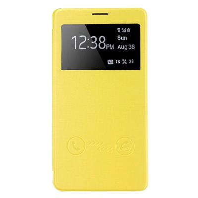 horizontaal Flip lederen hoesje met Oproepweergave ID voor Samsung Galaxy Note 4(geel) horizontaal Flip lederen hoesje met Oproepweergave ID voor Samsung Galaxy Note 4(geel)