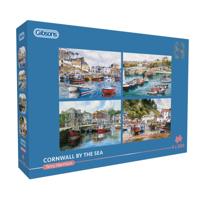 Cornwall by the Sea Puzzel 4x 500 Stukjes - thumbnail
