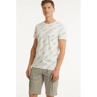 Rotor shorts twill carbon peach vintage khaki