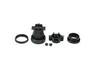 Lamphouder voor prikkabel 100 stuks zwart E27 IP44 fitting - thumbnail