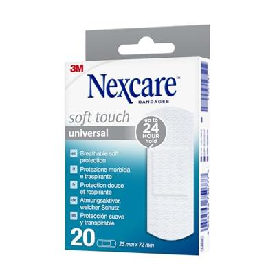 Nexcare 3m Soft Touch Universal 25mmx72mm Strips20