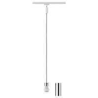 Paulmann Basic Pendel 230V-railsysteem lamp Universeel E27 20 W LED Wit, Chroom - thumbnail