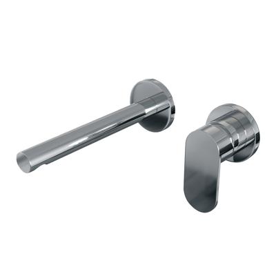 Chrome Edition inbouw wastafelmengkraan, rechte uitloop, rozetten C1 chroom