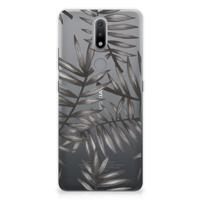 Nokia 2.4 | TPU Case | Leaves Grey - thumbnail