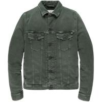 Short jacket colored denim darkest spruce - thumbnail