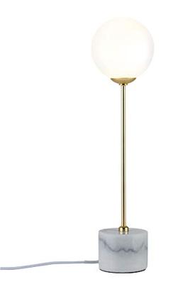 Paulmann Neordic Moa 79661 Tafellamp LED G9 10 W Marmer, Wit, Goud Paulmann Neordic Moa 79661 Tafellamp LED G9 10 W Marmer, Wit, Goud