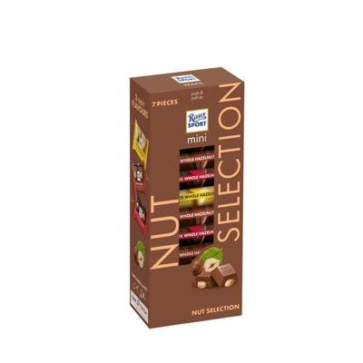 Chocolade Ritter Sport mini nut selection toren | 8 stuks Chocolade Ritter Sport mini nut selection toren | 8 stuks