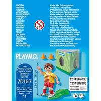 Playmobil 70157 voetballer met doel - thumbnail