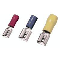 Intercable 180825 Platte stekker (female) Insteekbreedte: 2.80 mm Insteekdikte: 0.80 mm Deels geïsoleerd Rood 1 stuk(s) - thumbnail