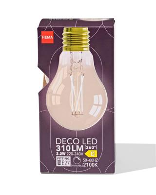 HEMA Led peer goud E27 4W 310lm dim