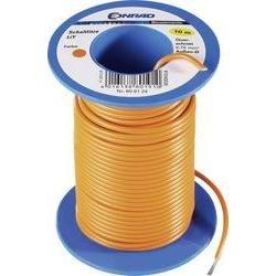 TRU COMPONENTS 1565156 Draad LiY 1 x 0.75 mm² Rood 10 m