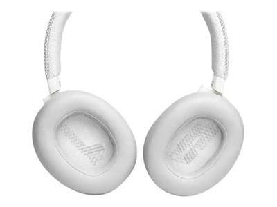 JBL Live 650BT - Hoofdtelefoon (draadloos, hoofdband, binauraal, 16-20.000 Hz, 32 ohm, wit)