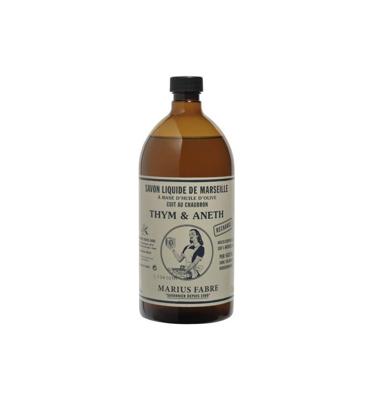 Marius Fabre Nature Marseille zeep tijm dille navul 1 Liter