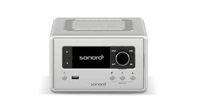 Sonoro: Relax internetradio - Hoogglans zilver