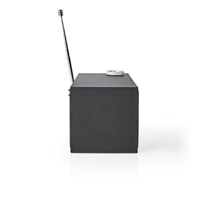Internetradio | Tafelmodel | Bluetooth® / Wi-Fi | FM / Internet | 2.4 " | Kleurenscherm | 18 W | Afstandbestuurbaar | App-gestuurd | Koptelefoonoutput | Wekker | Slaaptimer | Zwart - thumbnail