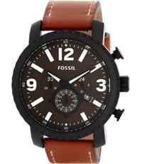 Horlogeband Fossil BQ2052 Leder Bruin 24mm Horlogeband Fossil BQ2052 Leder Bruin 24mm