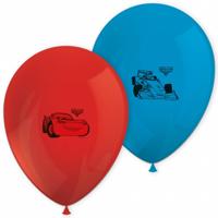 Ballonnen Cars 8 stuks - thumbnail
