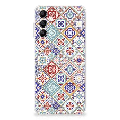 Samsung Galaxy A14 5G | TPU | Siliconen hoesje | Tiles Color Samsung Galaxy A14 5G | TPU | Siliconen hoesje | Tiles Color