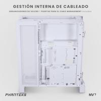 Phanteks PHANTEKS NV Series NV7 Big-Tower, Tempered Glass, DRGB - weiß Midi-tower Behuizing, Gaming-behuizing Wit - thumbnail