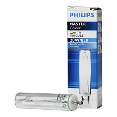 Philips MASTERColour CDM-Tm Elite Mini 20W/830 GU6.5 1CT metaalhalidelamp 3000 K 1800 lm Philips MASTERColour CDM-Tm Elite Mini 20W/830 GU6.5 1CT metaalhalidelamp 3000 K 1800 lm