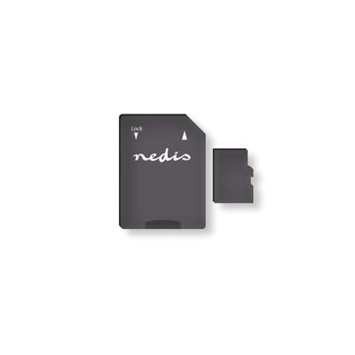 Nedis Geheugenkaart | microSDXC | 64 GB | UHS-I | SD-adapter inbegrepen | 1 stuks - MMSD64100BK MMSD64100BK