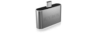 ICY BOX IB-Hub1201-C 2-voudige USB 2.0-hub (type-C stekker naar 2X Type-A bus), anti-verdraaiende USB-poorten, OTG-ondersteuning, aluminium, antraciet - thumbnail