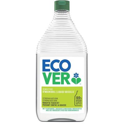 Ecover handafwasmiddel, fles van 1 l, lemon