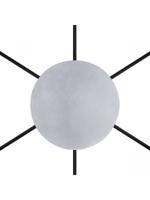 Home sweet home Design plafondkap 1-12 zilver - thumbnail