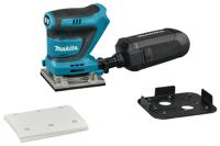 Makita DBO484Z Accu-vlakschuurmachine Zonder accu 18 V 102 x 112 mm Aantal meegeleverde accus: 0 - thumbnail