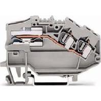 WAGO 781-651 Doorgangsklem 6 mm Spanveer Toewijzing: N Blauw 50 stuk(s) - thumbnail