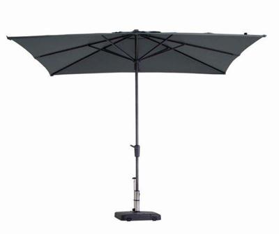 Stokparasol Syros luxe 280x280 cm Polyester grey zonwering Madison - Madison Stokparasol Syros luxe 280x280 cm Polyester grey zonwering Madison - Madison