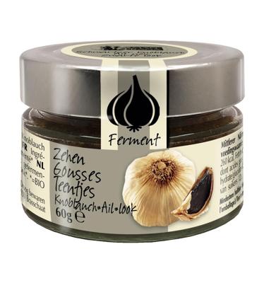 Amanprana Amanprana Zwarte Knoflook Teentjes Bio (60g) Amanprana Amanprana Zwarte Knoflook Teentjes Bio (60g)