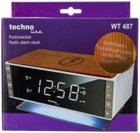 Technoline WT487 - Wekkerradio - Draadloos opladen - thumbnail